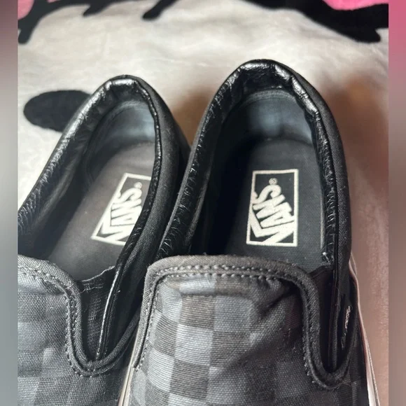 Vans Slip-On Checkerboard Skate Shoe - Picture 11 of 14